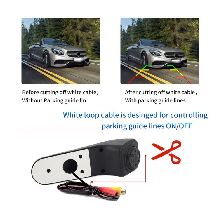 PZ475 Car Waterproof 170 Degree Brake Light View Camera + 7 inch Rearview Monitor for Volkswagen Crafter, PZ475 + 7 inch Rearview Monitor PZ475 Car Waterproof 170 Degree Brake Light View Camera + 7 inch Rearview Monitor for Volkswagen Crafter, PZ475 + 7 inch Rearview Monitor